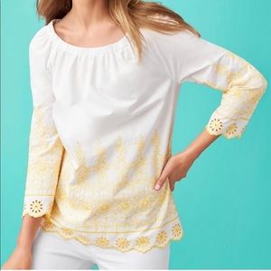 Talbots Off The Shoulder Blouse